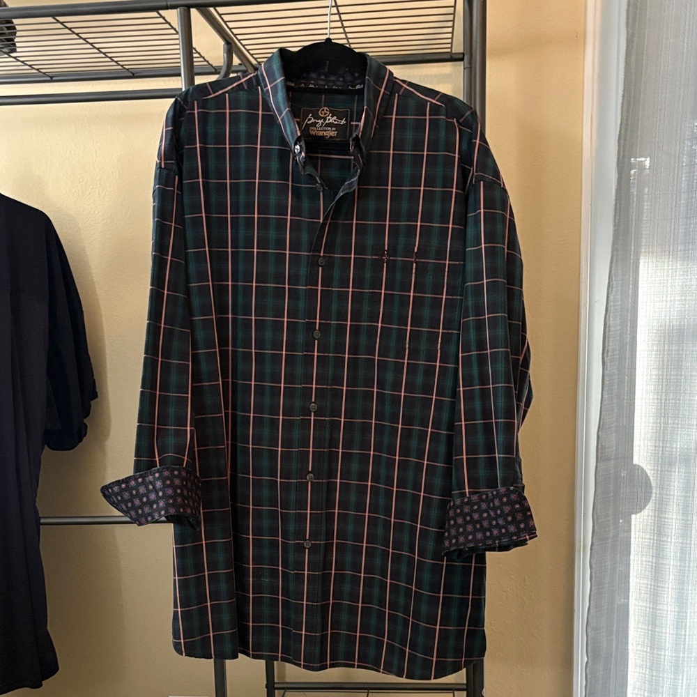 Classic Plaid Button-Down Shirt